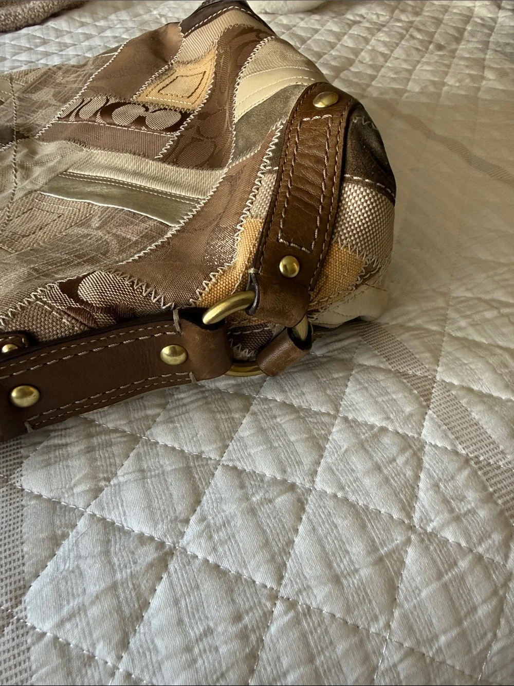 Coach Vintage Patchwork Shoulder Bag